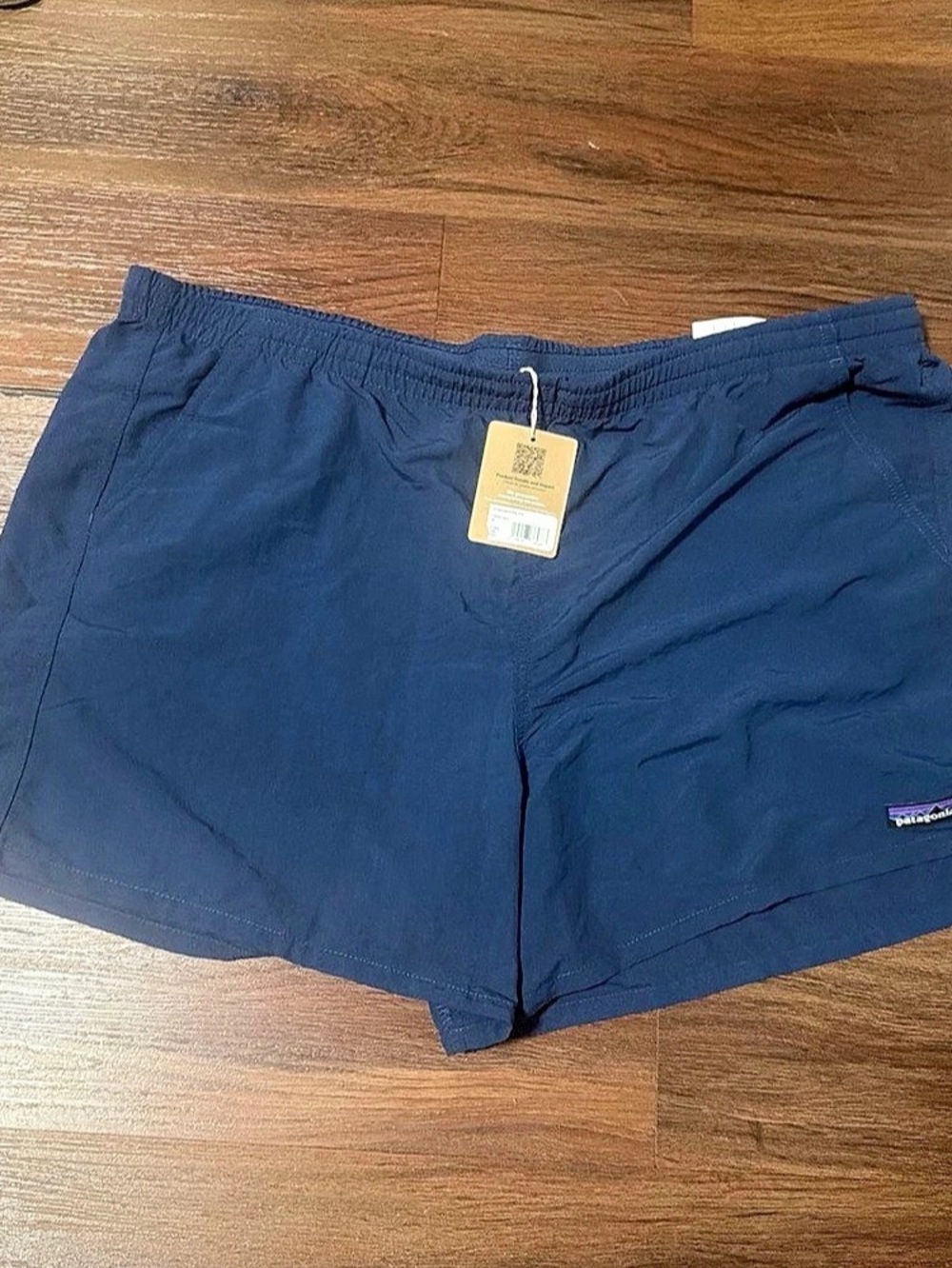 Patagonia Barely Baggies Shorts Blue Women's Size XXL NWT